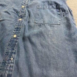 Jean Short sleeve button up